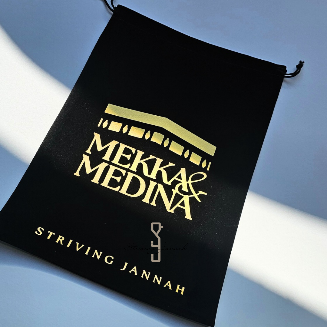 Trekkoord tasje Mekka & Medina