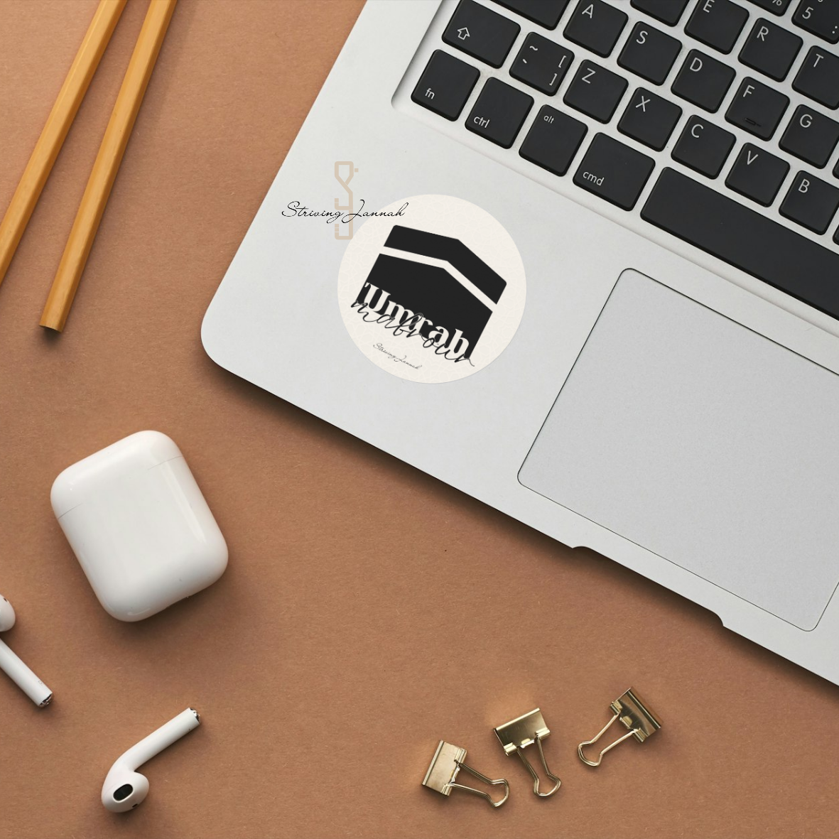 Umrah ronde stickers striving jannah