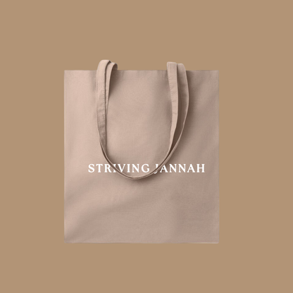 Striving Jannah totebag