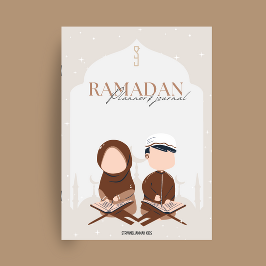 Ramadan planner & journal kinderen 8-12 jaar