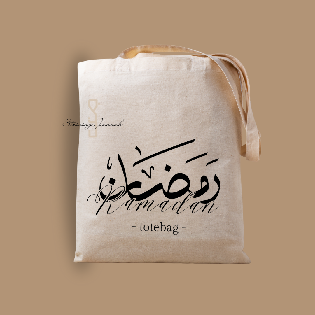 Ramadan totebag beige naturel