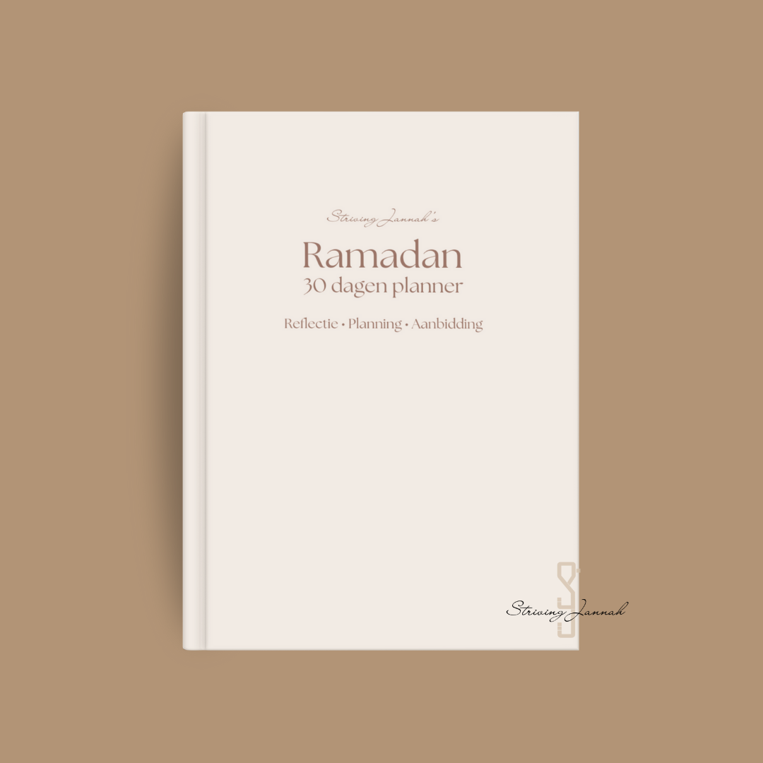 Ramadan 30 dagen planner [hardcover]