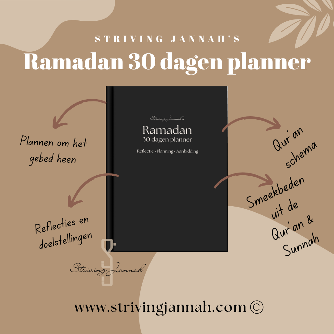 Ramadan 30 dagen planner [hardcover]