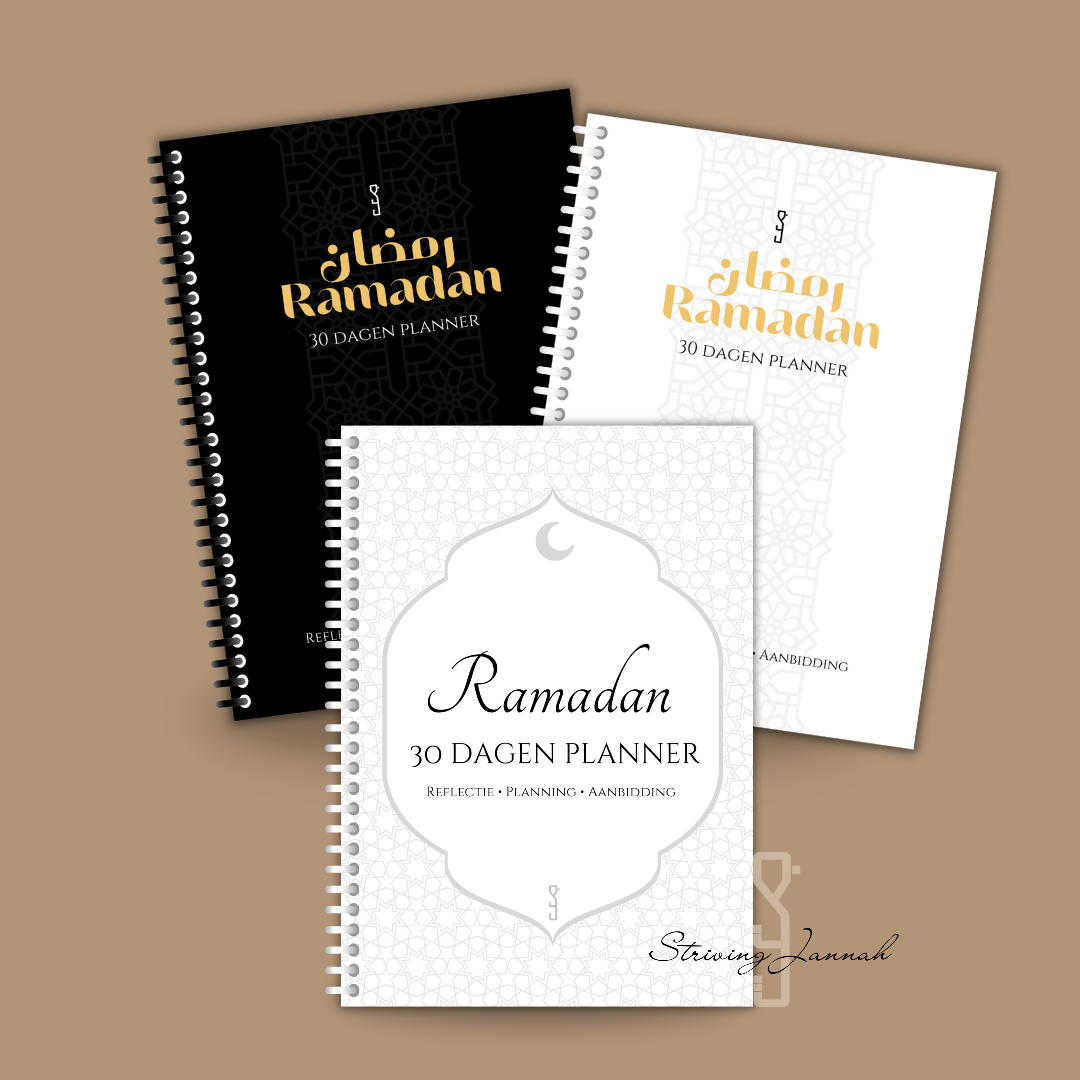 Ramadan planner Striving Jannah journal