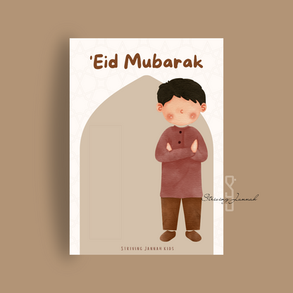 'Eid (geld)kaart voor kinderen