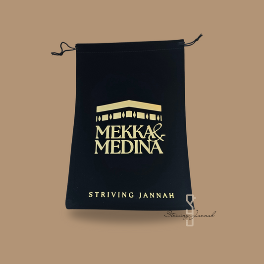 Trekkoord tasje Mekka & Medina