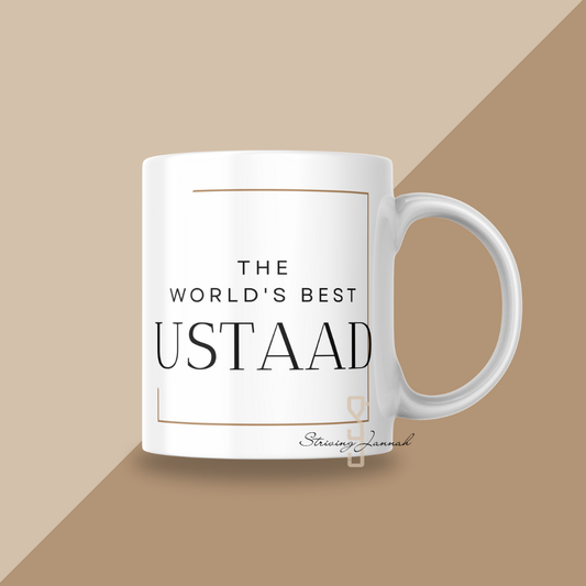 The world's best Ustaad – mok 330 ml