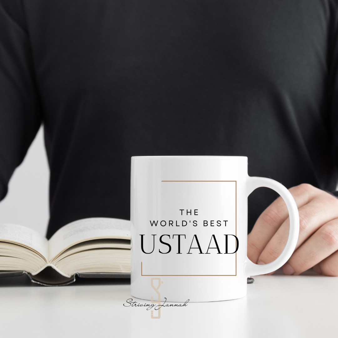 The world's best Ustaad – mok 330 ml