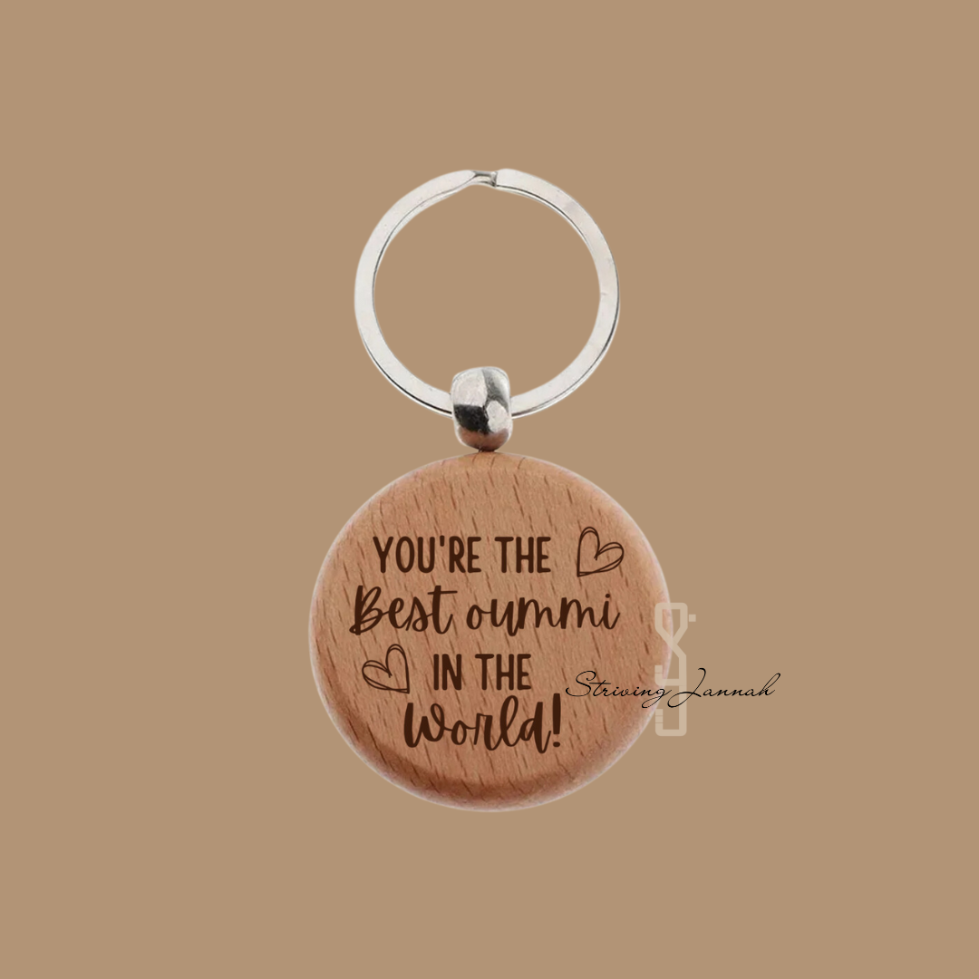 Striving Jannah Sleutelhanger best oummi mama cadeau