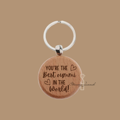 Striving Jannah Sleutelhanger best oummi mama cadeau
