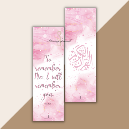 Boekenlegger thema "Al-Quran Al-Kareem"