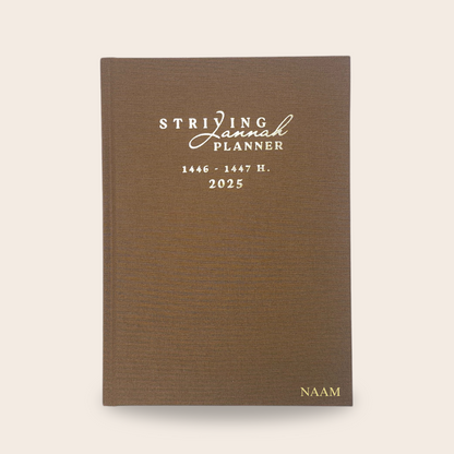 Striving Jannah Islamitische planner 2025 | 1446 - 1447 h