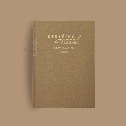 Striving Jannah Islamitische planner 2026 | 1447 - 1448 h