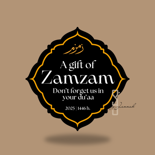 Striving jannah umrah sticker zamzam hadj