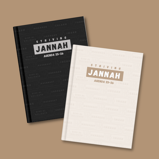 Striving Jannah Schoolagenda 2025-2026 | 1447 h.