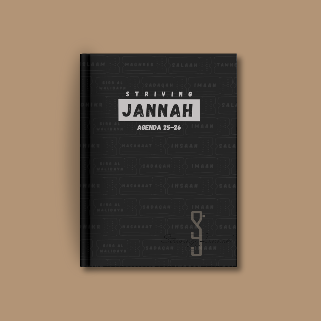 Striving Jannah Schoolagenda 2025-2026 | 1447 h.